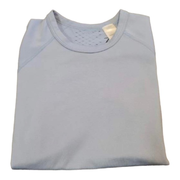 Z by Zella Light Blue Fitness t-shirt with design down the back Size M - Picture 3 of 3